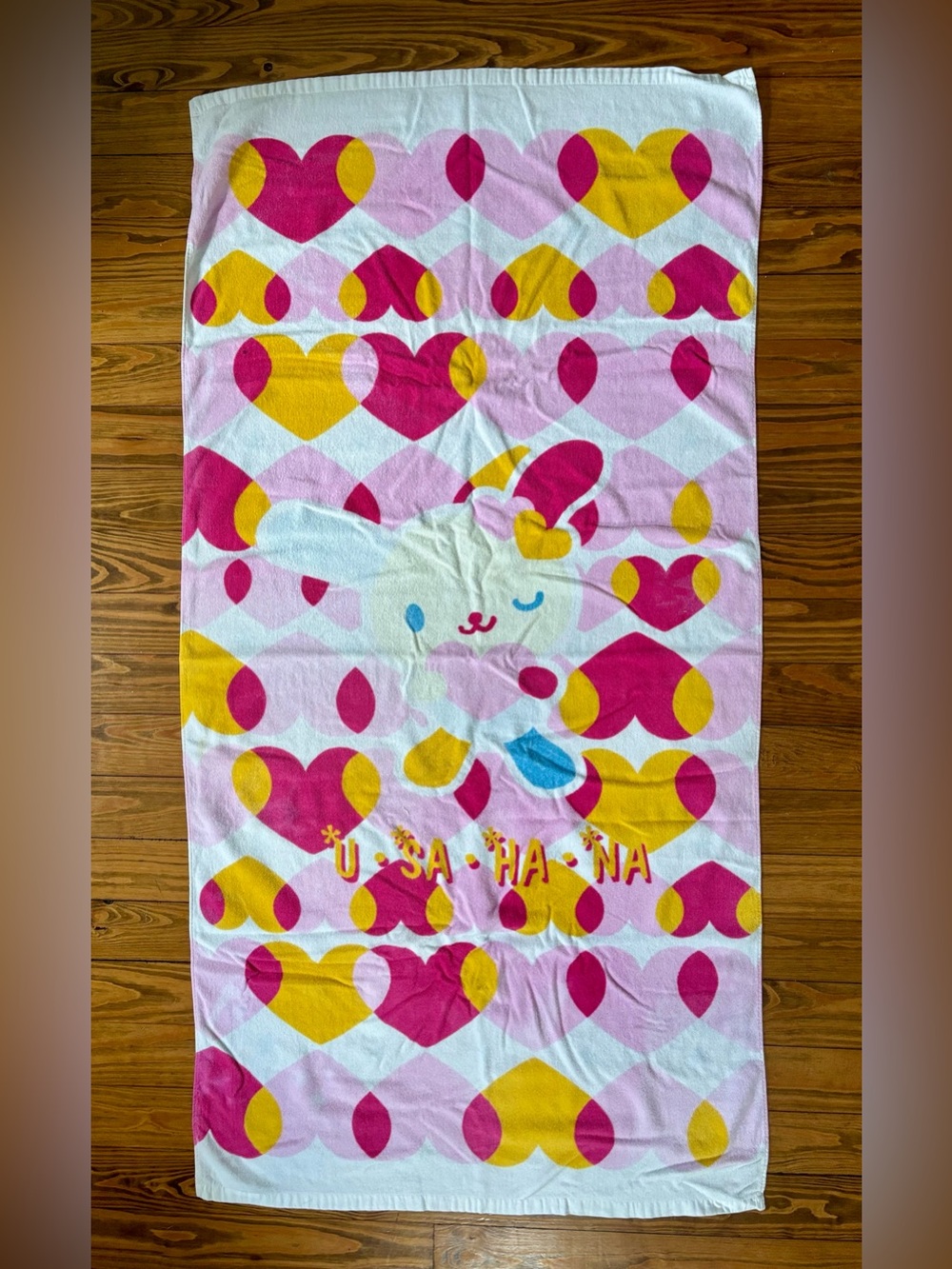 Usahana Sanrio Beach Bath Towel - 2003 vintage large